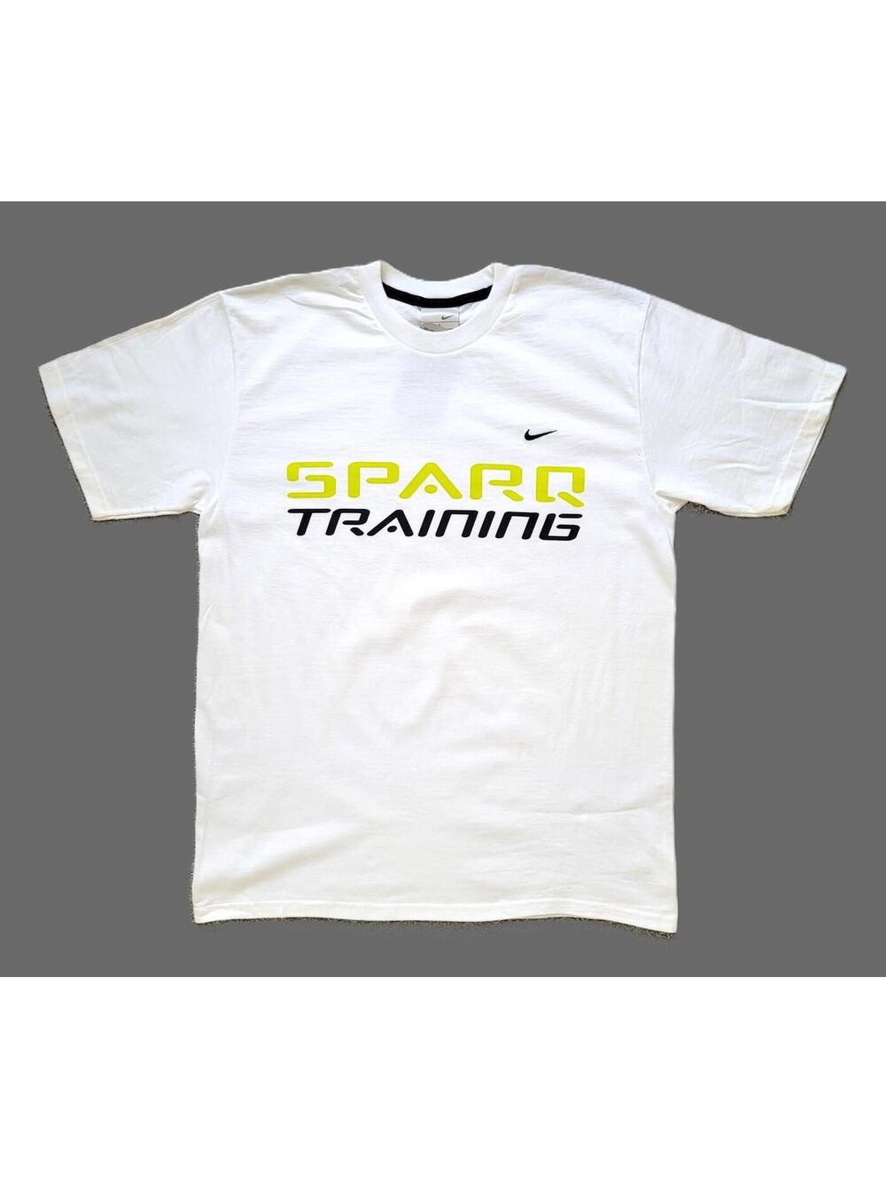 Nike SPARQ Training Men's Large T-Shirt White Athletic Performance Tee - NEW